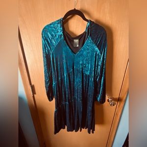 Burnt Velvet Cocktail Dress